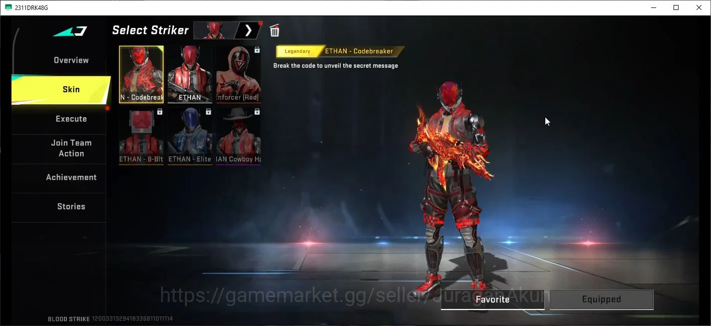 Blood Strike Accounts Asia|EVO M4A1-Tiadraco Lv2| 3 Ultra (Zero,Blast,No image 5