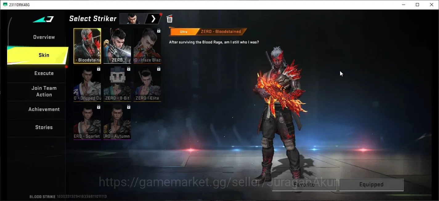 Blood Strike Accounts Asia|EVO M4A1-Tiadraco Lv2| 3 Ultra (Zero,Blast,No image 7