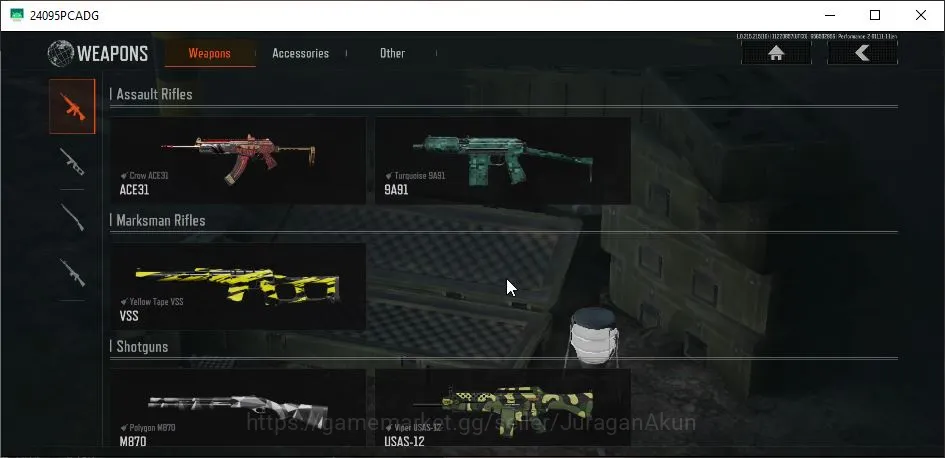 Arena Breakout Accounts High Value [MOBILE] Lvl28|SV 20M|CV 17M|Crow ACE31 SKS Victory 2Yellow,Etc|Gear Skin|CN 5