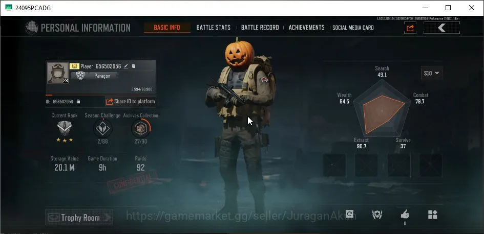 Arena Breakout Accounts High Value [MOBILE] Lvl28|SV 20M|CV 17M|Crow ACE31 SKS Victory 2Yellow,Etc|Gear Skin|CN 6