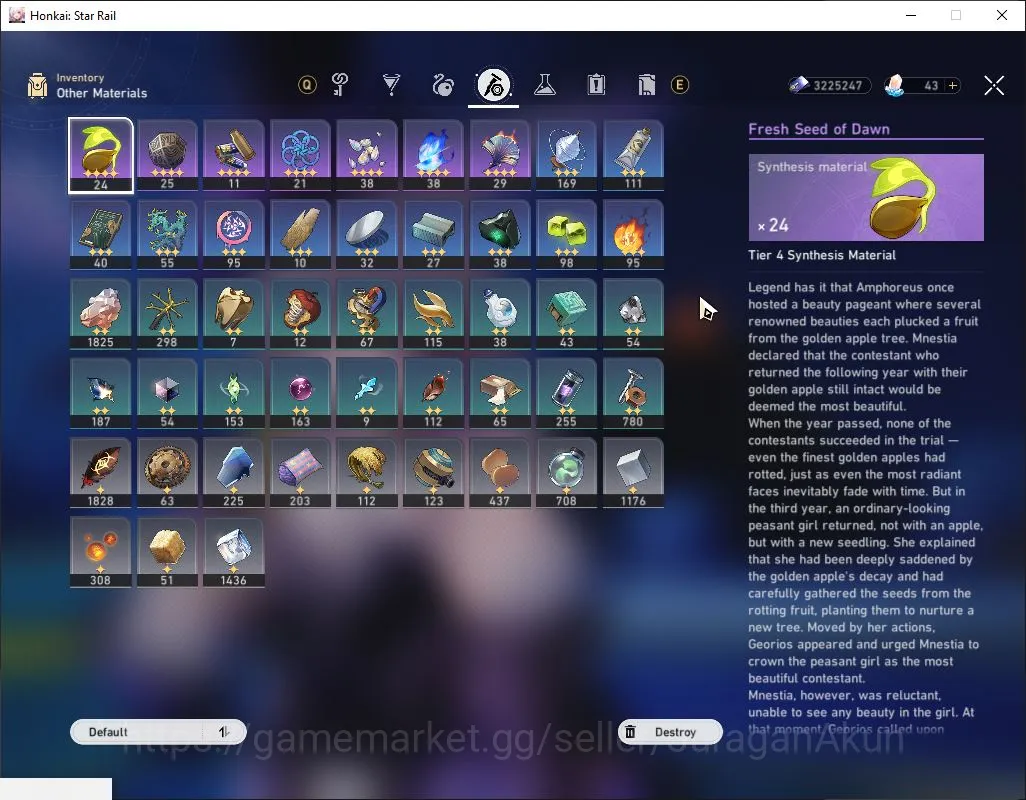 Honkai Star Rail Accounts Mid Game ASIA|TL 67|10 Limited|The Herta,Castorice,Dante,EverNight,Argenti,FireFly,Etc|MC 8