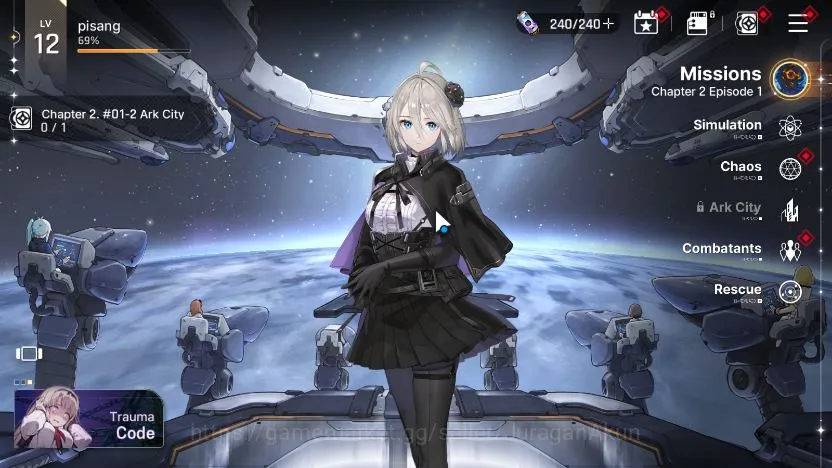 Chaos Zero Nightmare Accounts GLOBAL Lv12|3SSR(Hugo Magna orlea)+6SR(LucasM1 Rei image 2