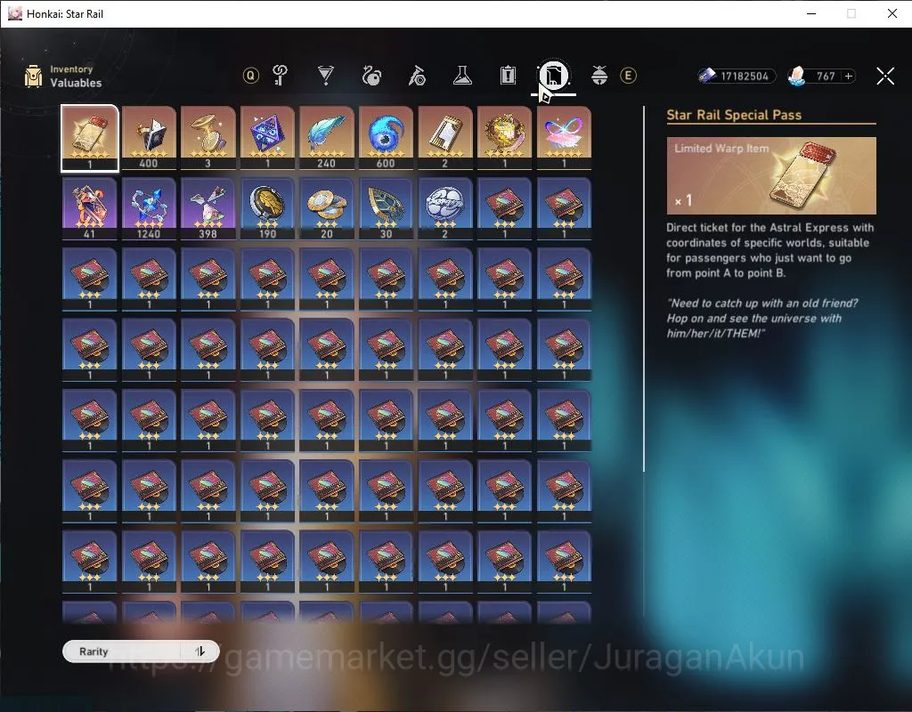 Honkai Star Rail Accounts Mid Game ASIA|TL 69|9 Limited|[Castorice,B3,Robin,Fugue]+Sign,Cyrene,Ruan Mei,Dante,Etc|Mc 4