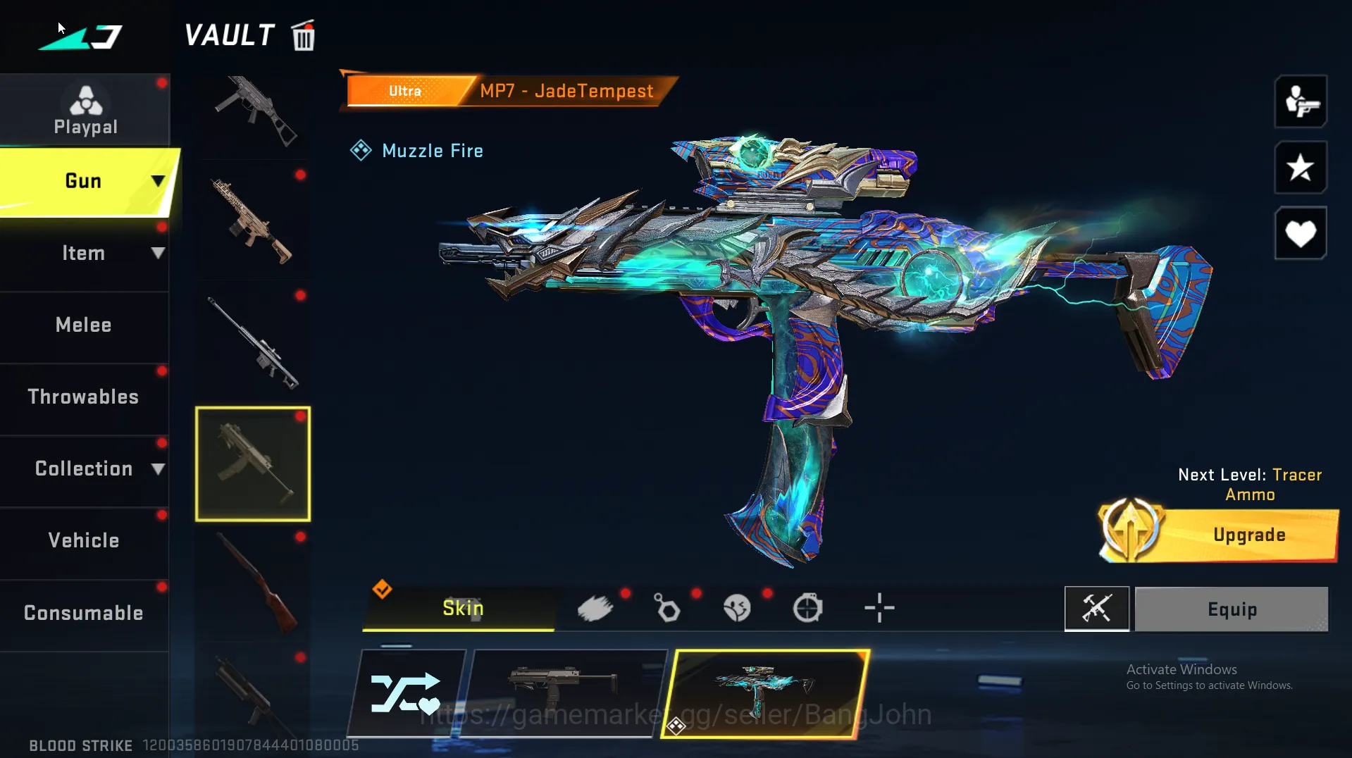 Blood Strike Accounts Others Eternal Kraken | Collab Katya | Eternal Zero | Eternal MP5 | Evo AK47 | Eternal  BS162B 12