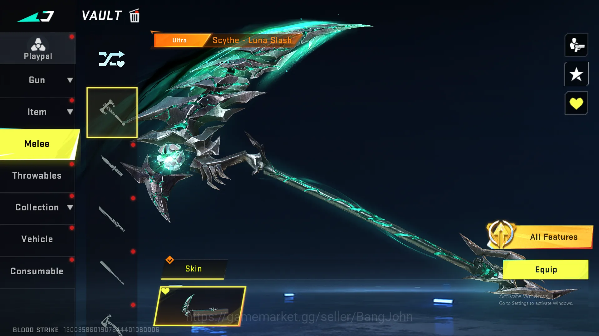 Blood Strike Accounts Others Eternal Kraken | Collab Katya | Eternal Zero | Eternal MP5 | Evo AK47 | Eternal  BS162B 13