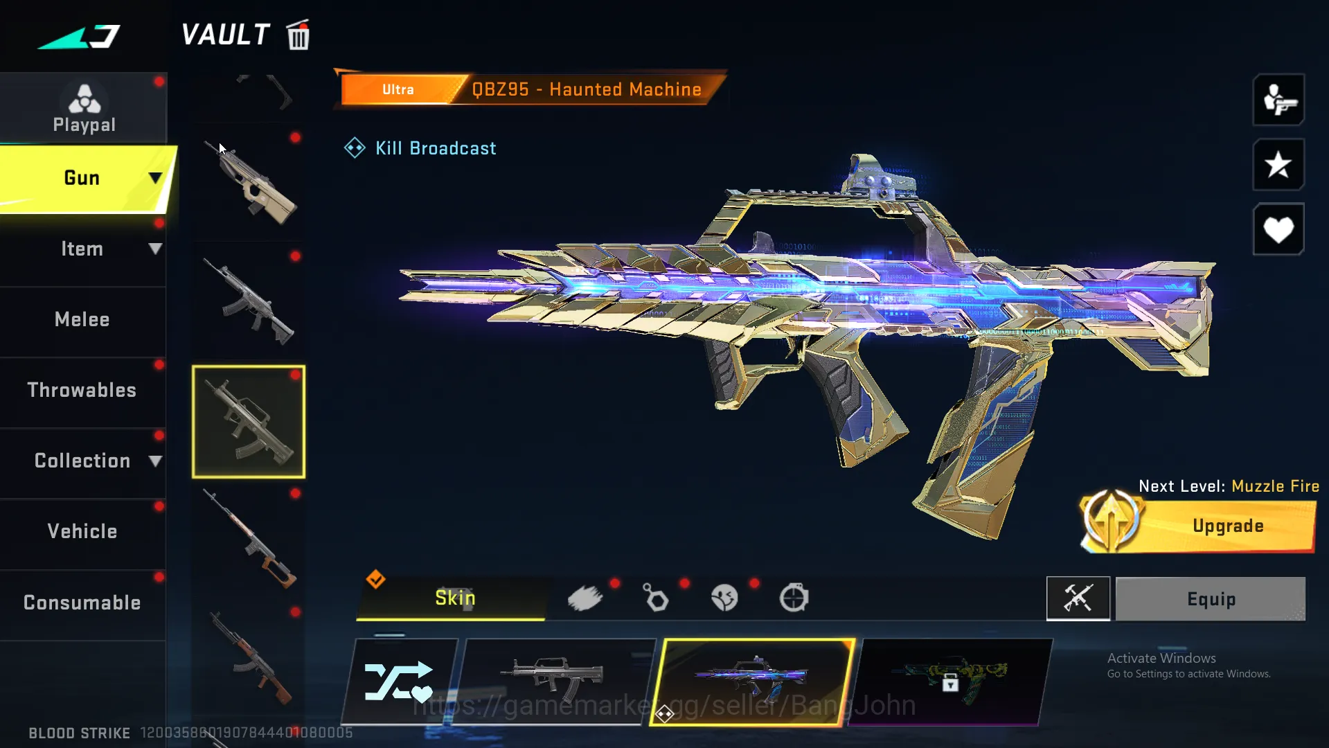 Blood Strike Accounts Others Eternal Kraken | Collab Katya | Eternal Zero | Eternal MP5 | Evo AK47 | Eternal  BS162B 14
