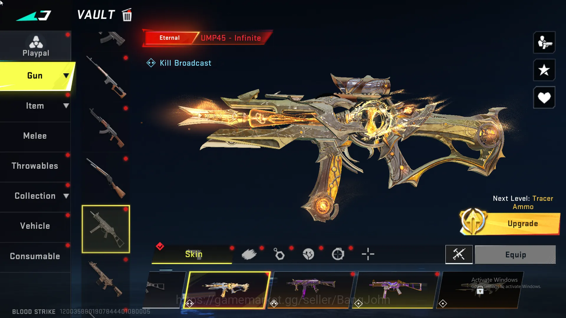 Blood Strike Accounts Others Eternal Kraken | Collab Katya | Eternal Zero | Eternal MP5 | Evo AK47 | Eternal  BS162B 16