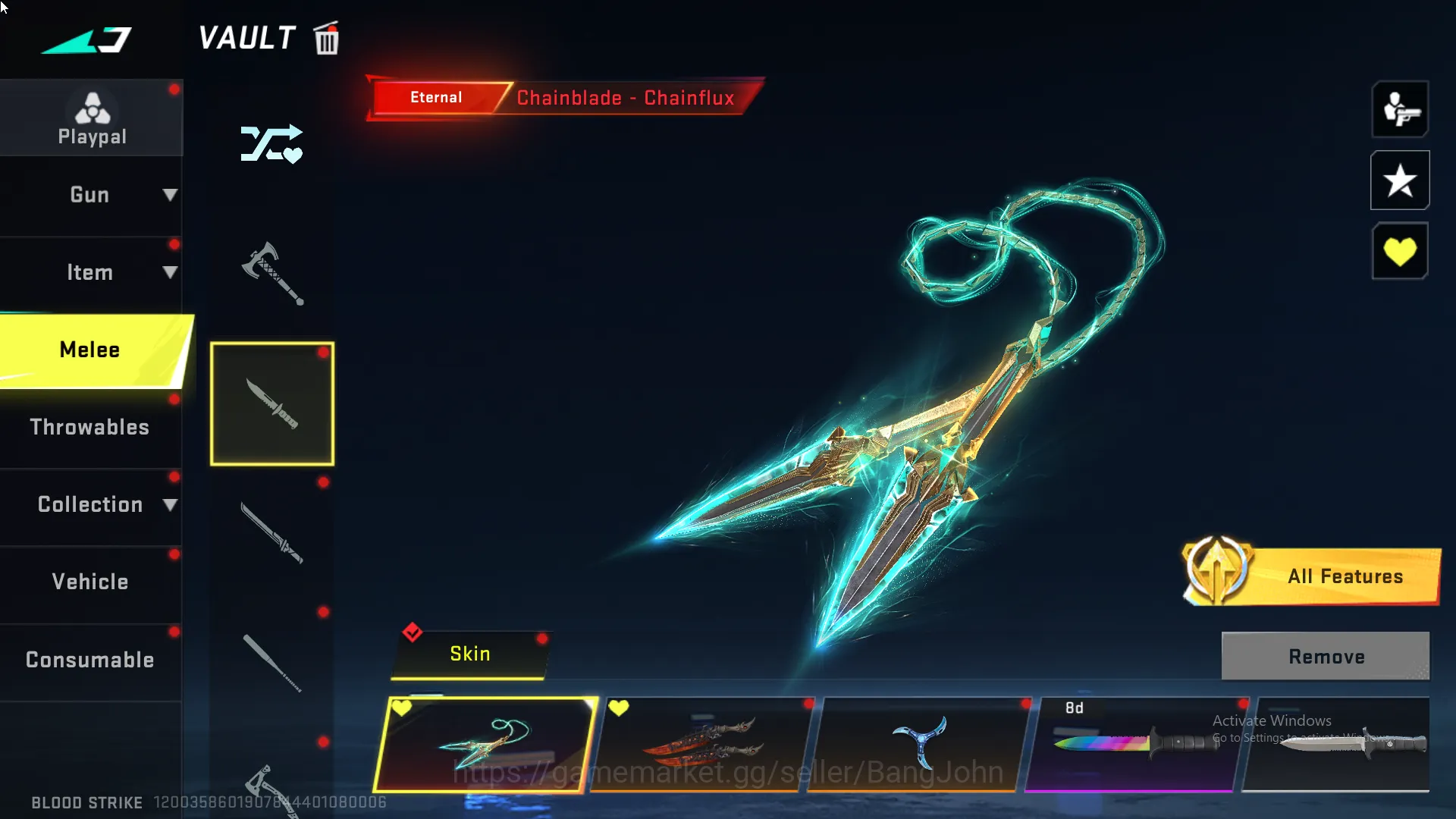 Blood Strike Accounts Others Eternal Kraken | Collab Katya | Eternal Zero | Eternal MP5 | Evo AK47 | Eternal  BS162B 17