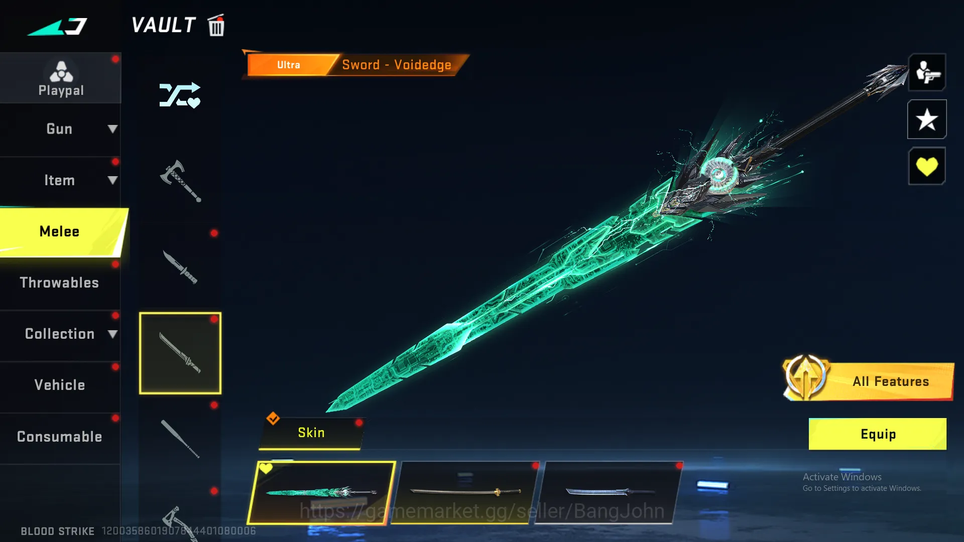 Blood Strike Accounts Others Eternal Kraken | Collab Katya | Eternal Zero | Eternal MP5 | Evo AK47 | Eternal  BS162B 18