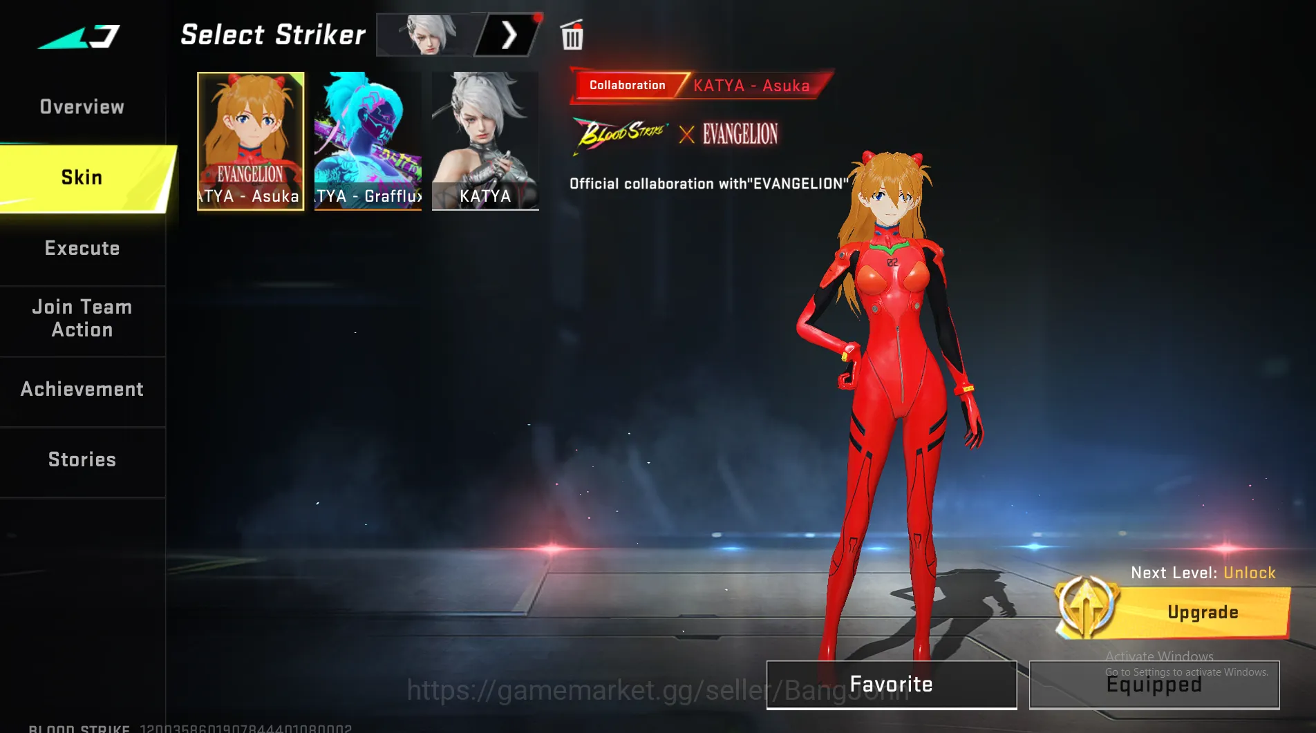 Blood Strike Accounts Others Eternal Kraken | Collab Katya | Eternal Zero | Eternal MP5 | Evo AK47 | Eternal  BS162B 3