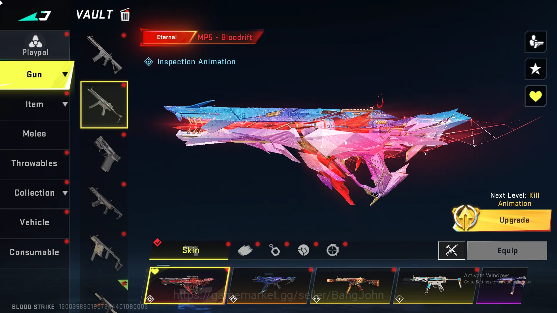 Blood Strike Accounts Others Eternal Kraken | Collab Katya | Eternal Zero | Eternal MP5 | Evo AK47 | Eternal  BS162B 6