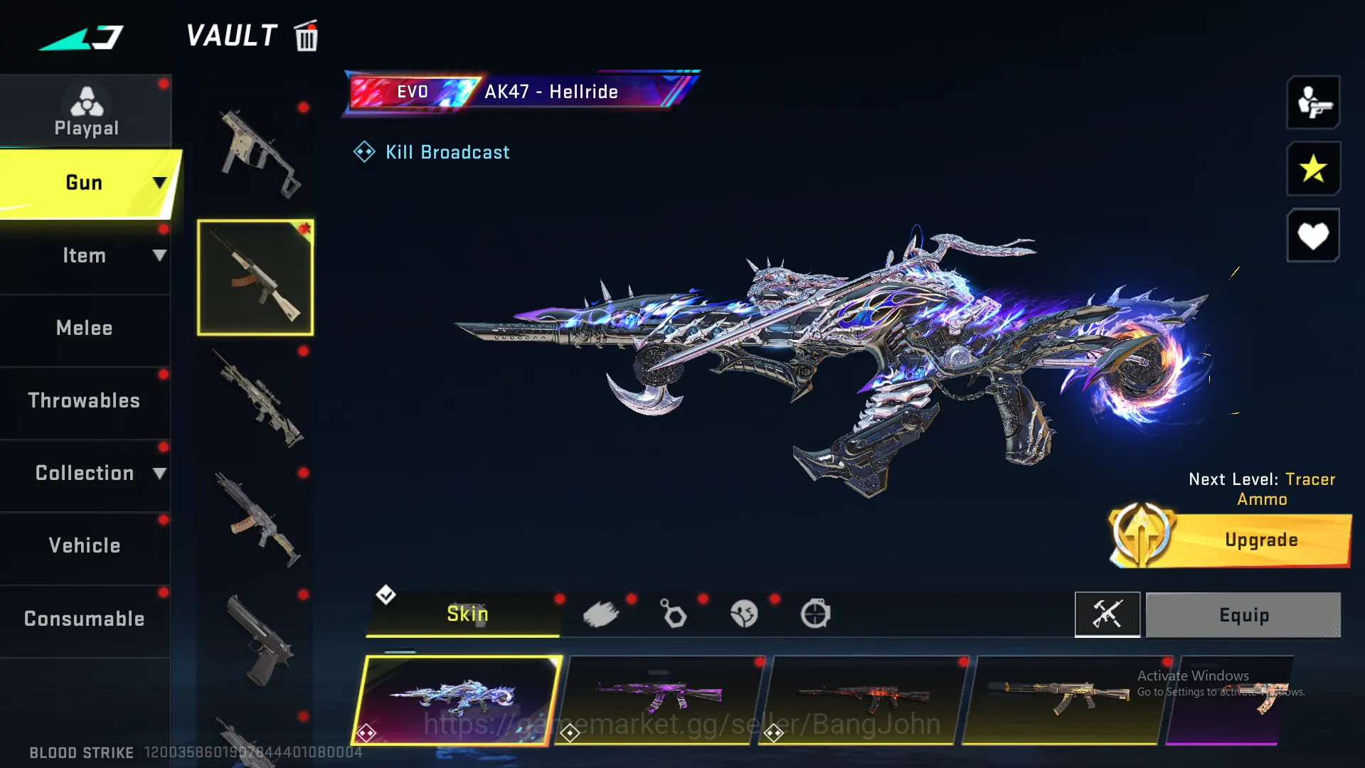 Blood Strike Accounts Others Eternal Kraken | Collab Katya | Eternal Zero | Eternal MP5 | Evo AK47 | Eternal  BS162B 7