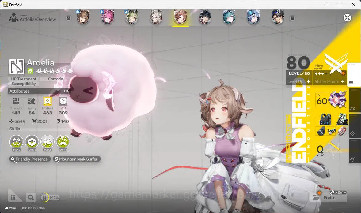 Arknights: Endfield Accounts ASIA, LVL 55 Laevatain Sign, gilberta, Yvonne p1 s image 14