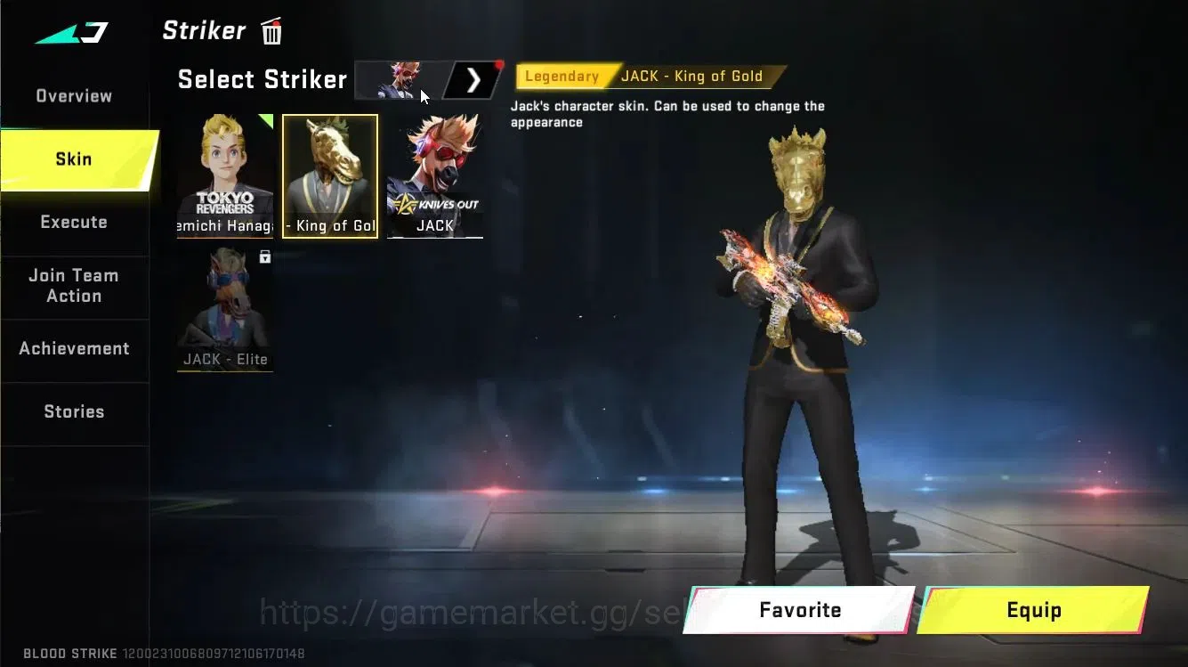 Blood Strike Accounts ASIA|Collab TOKREV [JACK-Takemichi]|ULTRA MELEE TA image 11