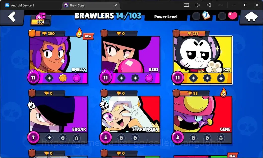 Brawl Stars Accounts Global|600 Thropy|14 Brawler|2 Max Hypercharge(She image 5