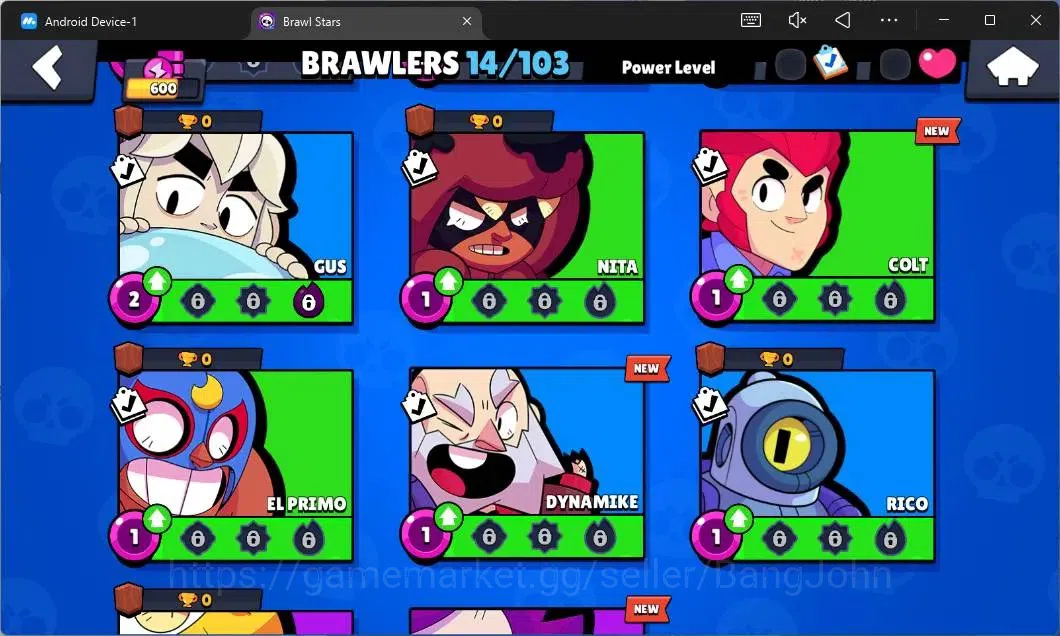 Brawl Stars Accounts Global|600 Thropy|14 Brawler|2 Max Hypercharge(She image 6