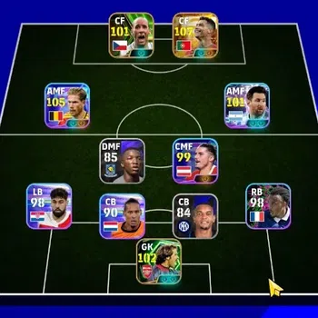 eFootball Accounts Legends & Iconic Players Android|Big Time Cristiano Ronaldo 23 Jun'26|Epic Jan Koller,David