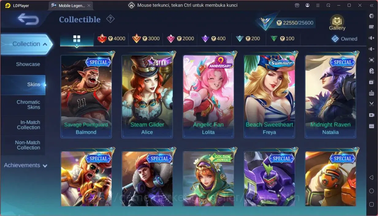 Mobile Legends: Bang Bang Accounts Global|Hero 114|Skin 134|Expert|CC Natalia|Valenti image 10