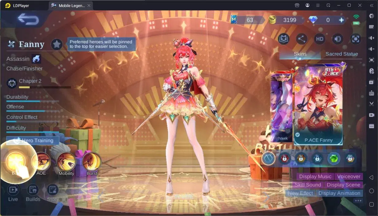 Mobile Legends: Bang Bang Accounts Global|Hero 114|Skin 134|Expert|CC Natalia|Valenti image 19