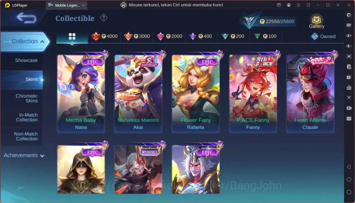 Mobile Legends: Bang Bang Accounts Global|Hero 114|Skin 134|Expert|CC Natalia|Valenti image 8