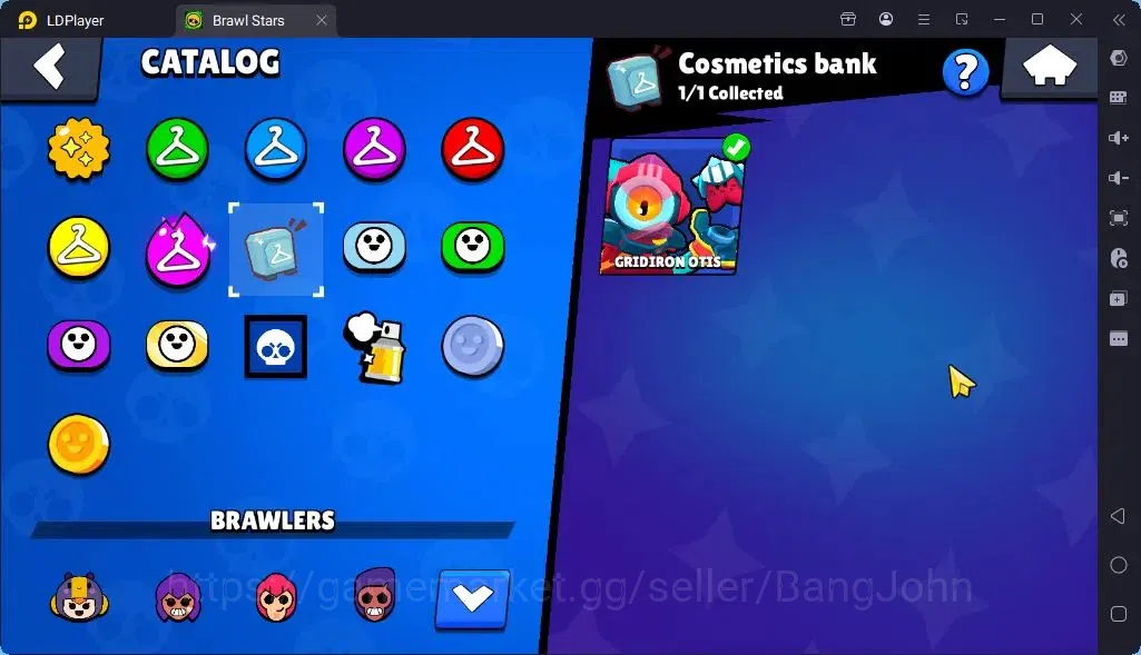 Brawl Stars Accounts Global |Trophy 1045| Brawler 1 Max with Supercharge |Skins 1 Mythic,4 Epic|Bling 6070|Protect Off|Check 13