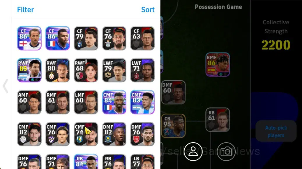 eFootball Accounts Android|Showtime Kylian Mbappe,Lionel Messi,Lamine image 2