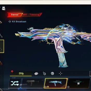 Blood Strike Accounts High-End ASIA | Eternal Gun: MP7-Tidesong Lv2, D.Eagle | Ultra Melee: The Iron | 7 Collab Gun | 6