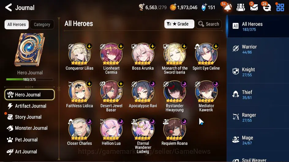 Epic Seven Accounts ASIA Verif|14 ML(BArunka,C Lilias,SE Celine,Etc),S image 5