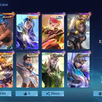Mobile Legends: Bang Bang Accounts Collector Global|137H 200S|Expert|KOF Karina|Collector Natalia|Annual Lesley|Sparkle