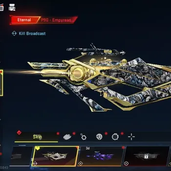 Blood Strike Accounts Collab Skin Asia|2 Eternal P90 Empyrean Lv9,Zero Oda MAX|Legendary M700 Ethereal Blue,URB Ethereal