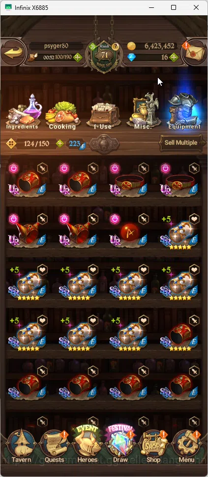 The Seven Deadly Sins: Grand Cross Accounts ASIA | 2,9 CC | 2 LR Brunhilde+Elizabeth | 3 UR Me image 10