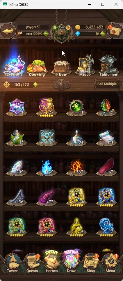 The Seven Deadly Sins: Grand Cross Accounts ASIA | 2,9 CC | 2 LR Brunhilde+Elizabeth | 3 UR Me image 7