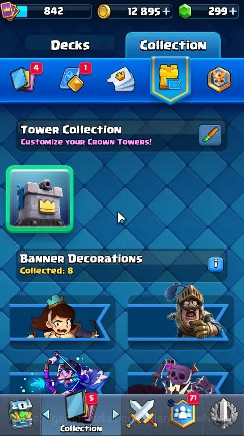 Clash Royale Accounts Lv 370|Trophy 7000|KTL 10|Card 95|1 Hero,6 EVO,2 C image 11