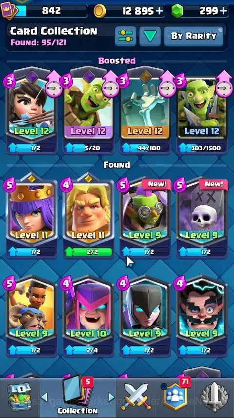 Clash Royale Accounts Lv 370|Trophy 7000|KTL 10|Card 95|1 Hero,6 EVO,2 C image 14