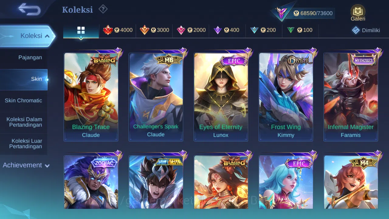 Mobile Legends: Bang Bang Accounts Hero 128 Skin 251 | Prime Claude | Luckybox Zhask  image 10