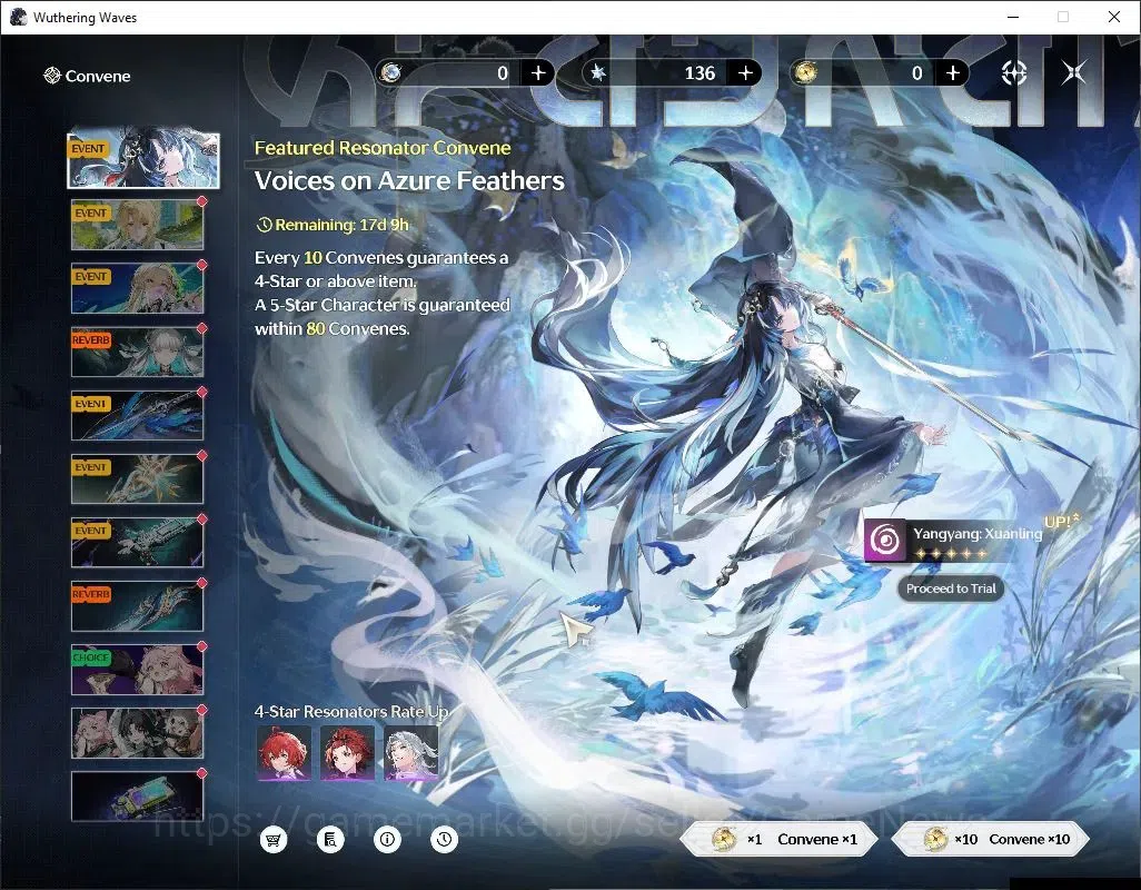 Wuthering Waves Accounts Others SEA |UL 53|3 Limited| Luuk Herssen RC 3, Galbrena, Shorekeeper |DB Lvl 30|MC Male|Log 12