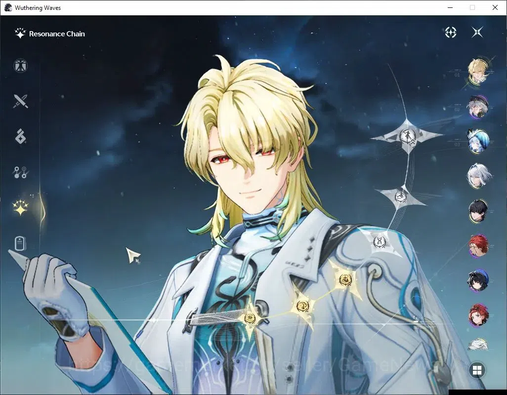 Wuthering Waves Accounts Others SEA |UL 53|3 Limited| Luuk Herssen RC 3, Galbrena, Shorekeeper |DB Lvl 30|MC Male|Log 3