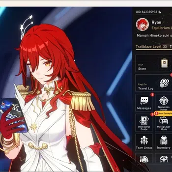 Honkai Star Rail Accounts Others ASIA|TL 33|3 Limited [Himeko-Nova + Sign,Argenti,Aventurine]|1 Golden Companion|Mc