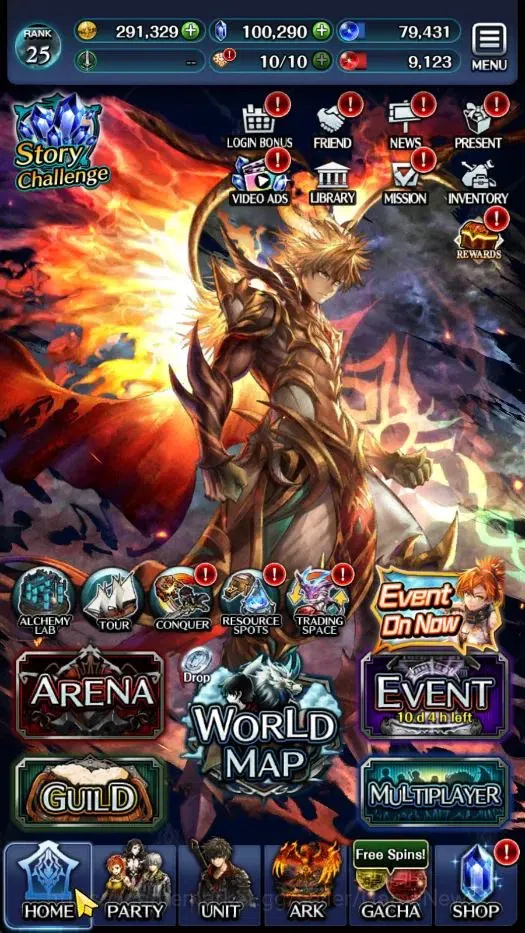 Last Cloudia Accounts GLOBAL|Rank 25|100K Crystal|Top Tier Unit [DL Jude image 20