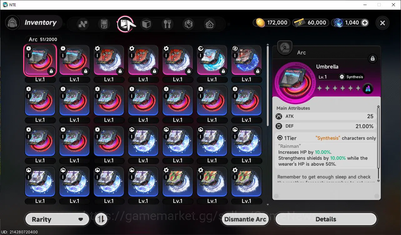 Neverness to Everness Accounts GLOBAL SEA|HL 3|1 SSR Limited Nanally + 4 SR [Skia image 6