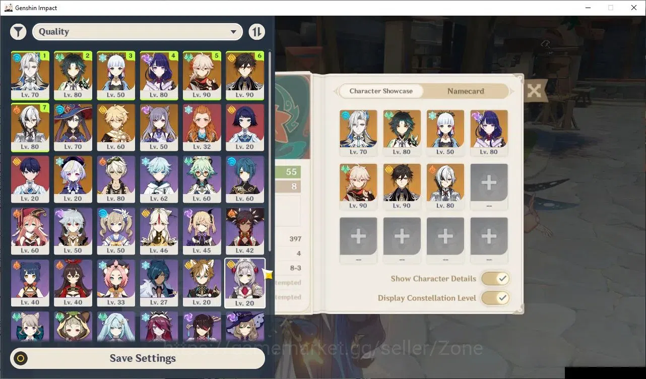 Genshin Impact Accounts Others ASIA|AR 55|7 Limited 5*CHAR|Arlecchino,NeuvilletteAyaka, Xiao, and etc|Low Explore|Check 2