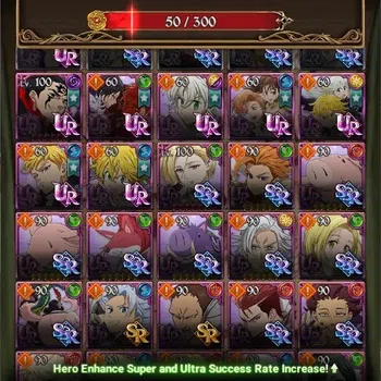 The Seven Deadly Sins: Grand Cross Endgame Global|1,9M CC|50 LS|5 LR+7 UR|NMeli6/6,Brunhild,A image 1