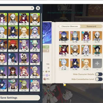 Genshin Impact Accounts Others ASIA|AR 59|10 Limited|Flins,Columbina,Ineffa,Sandrone,Odette,Skirk,Etc|MC