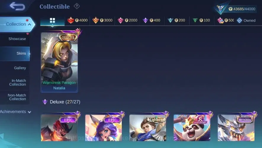 Mobile Legends: Bang Bang Accounts Global|Skin 180|Expert|Prime Claude|Lightborn Gran image 11