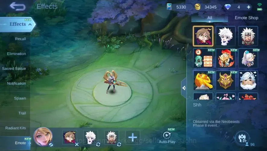 Mobile Legends: Bang Bang Accounts Global|Skin 180|Expert|Prime Claude|Lightborn Gran image 2