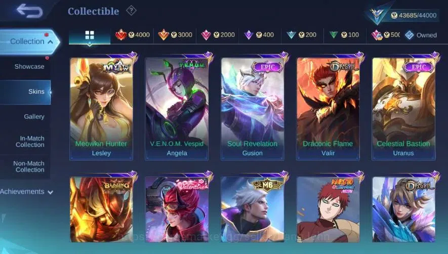 Mobile Legends: Bang Bang Accounts Global|Skin 180|Expert|Prime Claude|Lightborn Gran image 7