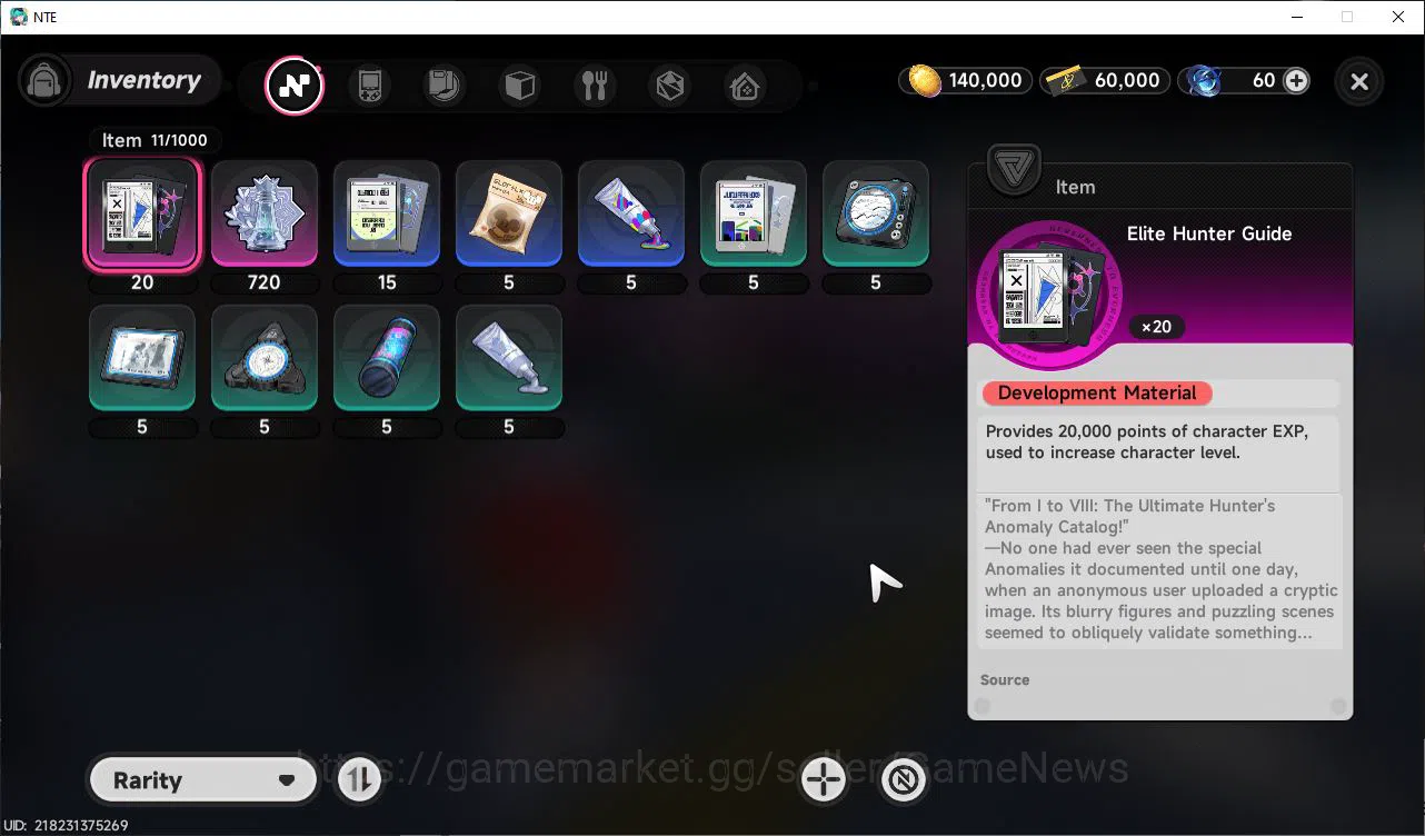 Neverness to Everness Accounts GLOBAL NA|HL 3| 1 SSR Sakiri |Selector 40/50|4 SR| image 6