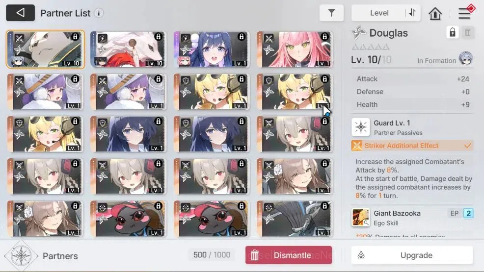 Chaos Zero Nightmare Accounts ASIA|Lv 54|7 SSR [Tenebria+Sign,Diana,Rita,Magna.H image 5