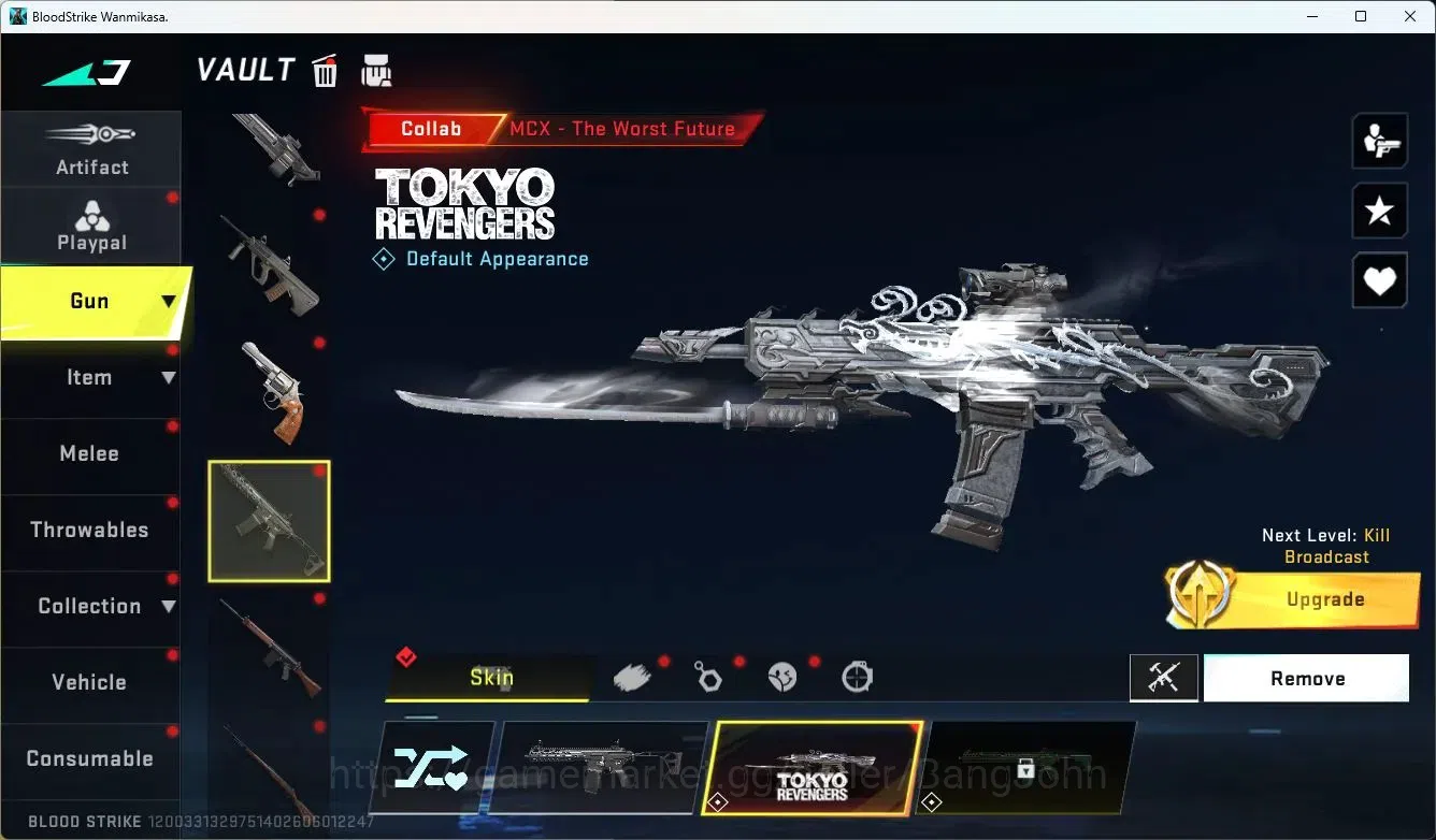Blood Strike Accounts ASIA | TR Katana|TR MCX, AOT M700, AOT M4A1|Ultra  image 7