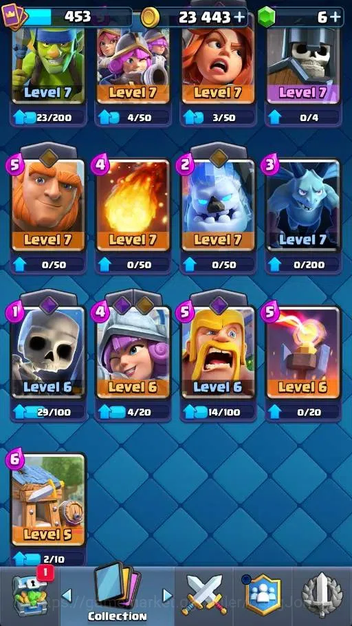 Clash Royale Accounts Mobile |KTL 10|Trophy 3138|Card 55/121|1 Champ|1 H image 2